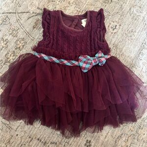 Matilda Jane Deep Burgundy Knit Dress